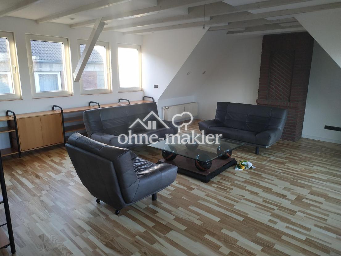 Wohnzimmer m Leder-Sitzgruppe