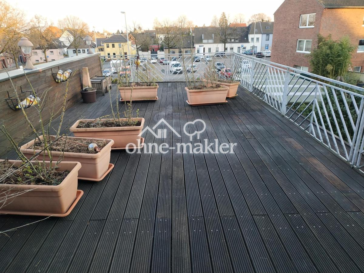 40 qm Dachterrasse m. Bankirai