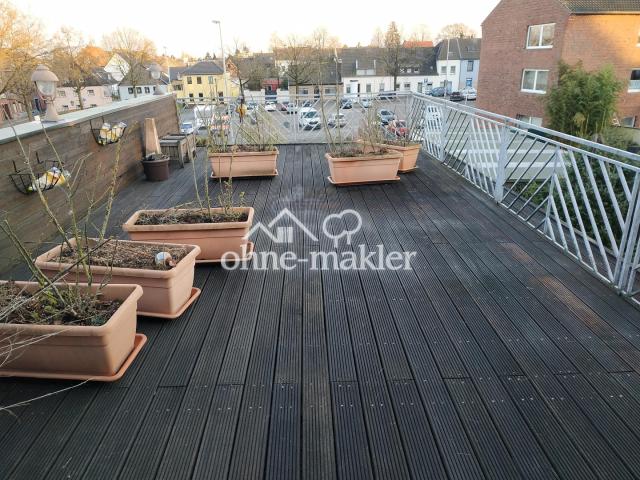40 qm Dachterrasse m. Bankirai