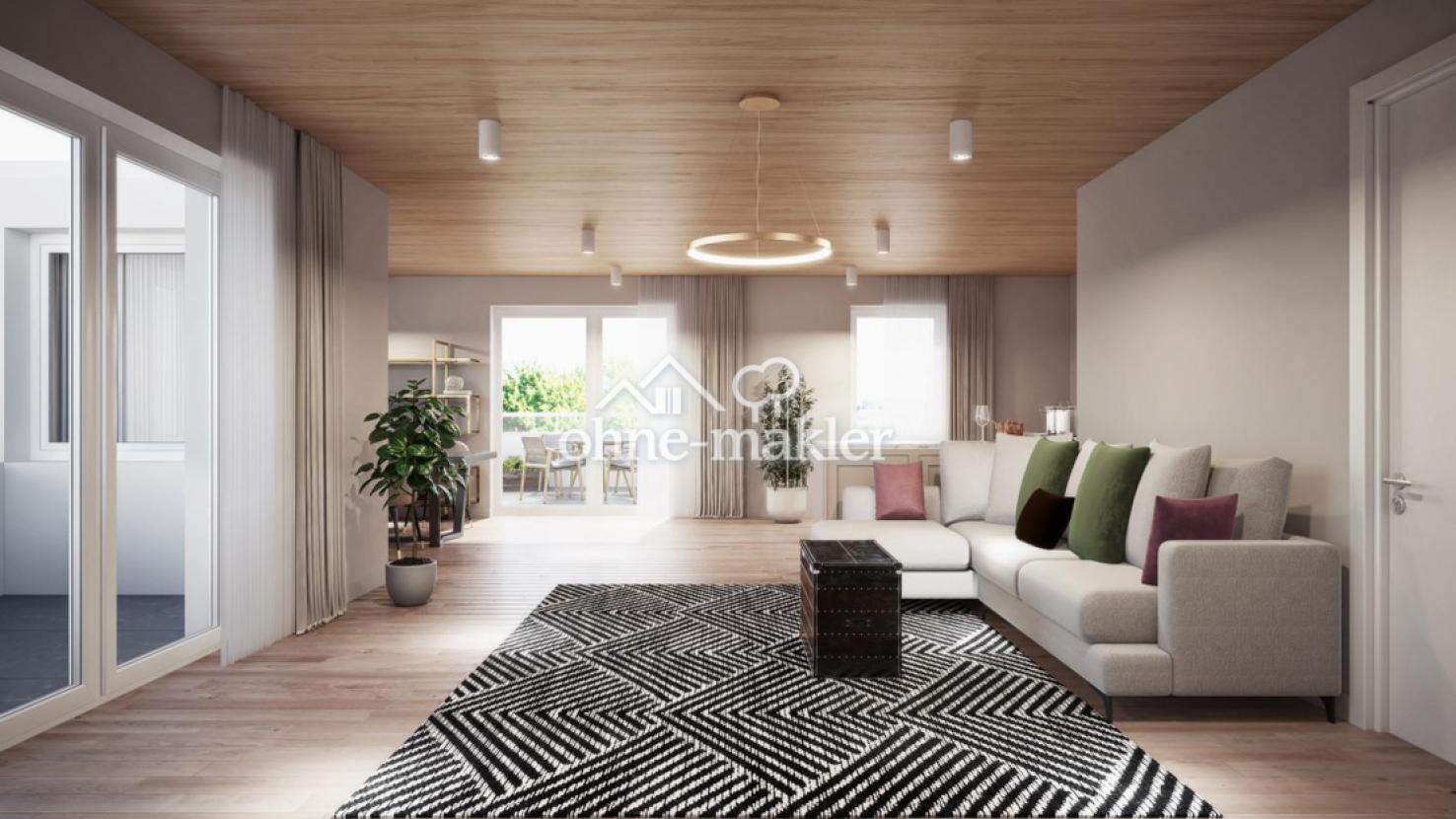 Penthouse 01 - Wohnbereich