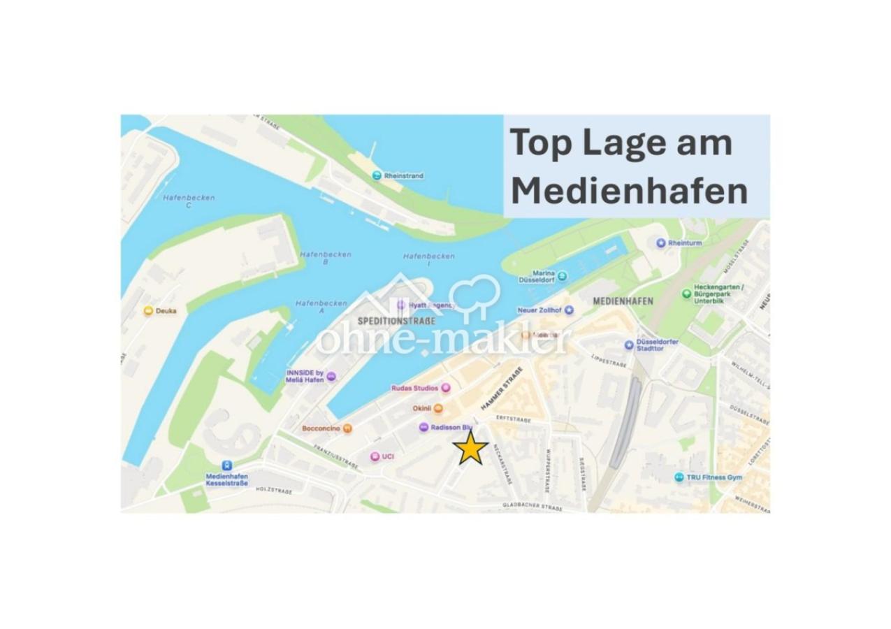 Top Lage am Medienhafen