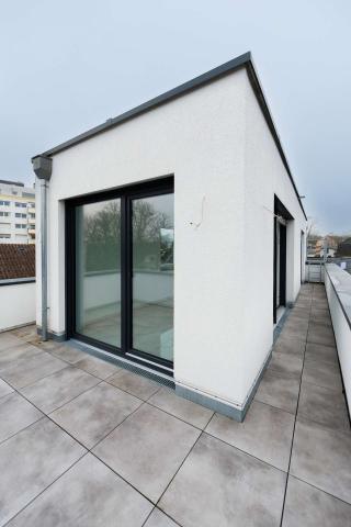 ..auch oben haben Sie viel Platz im Freien!