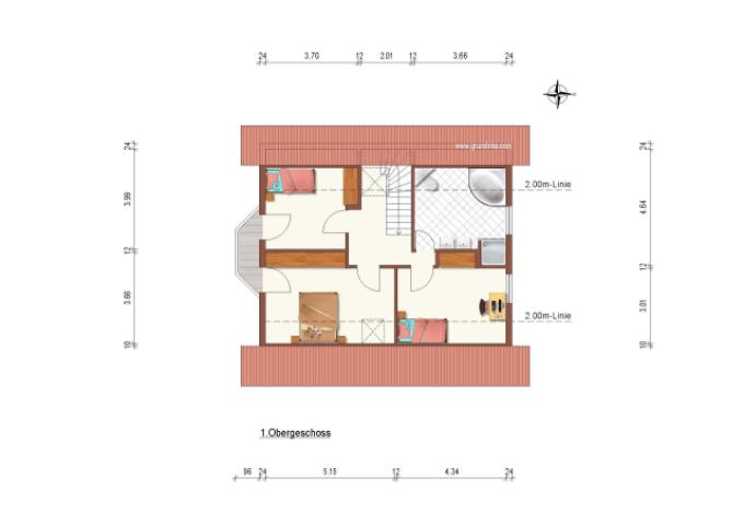 Grundriss Dachgeschoss