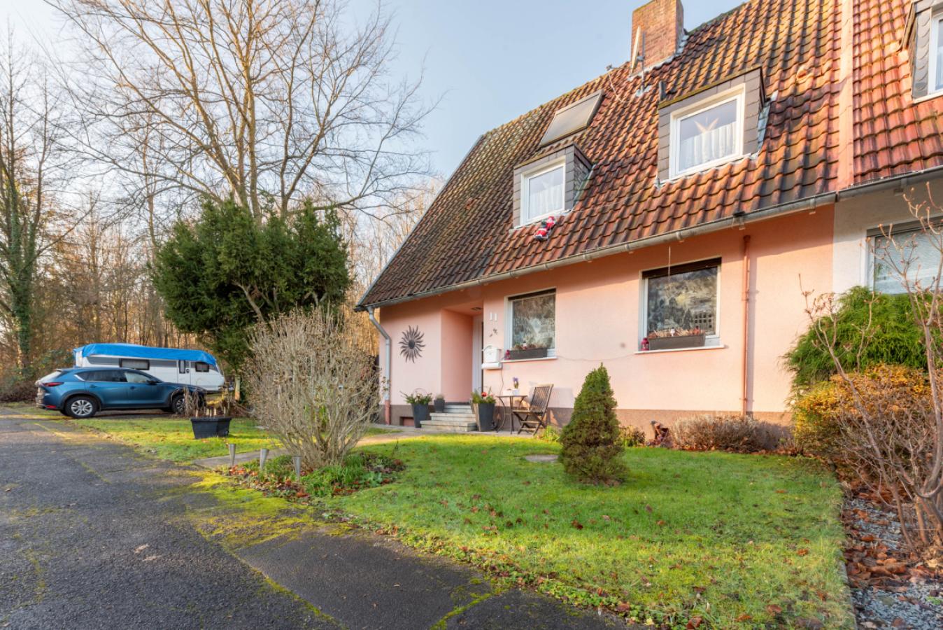 Hausansicht Vorderfront