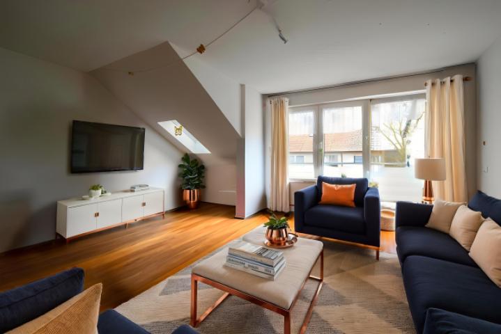 Wohnzimmer Virtual Staging