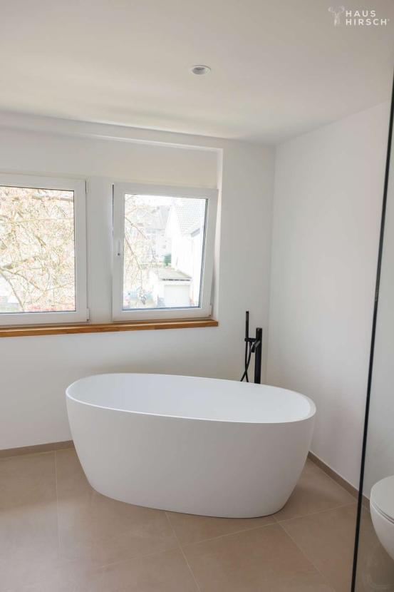 Freistehende Badewanne