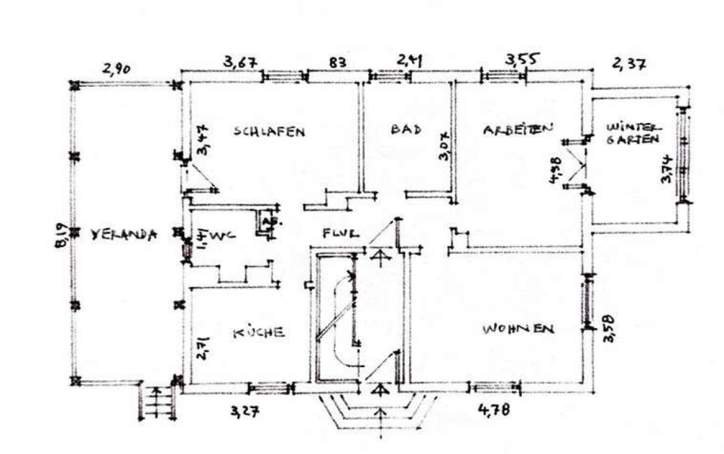 Grundriss Erdgeschoss