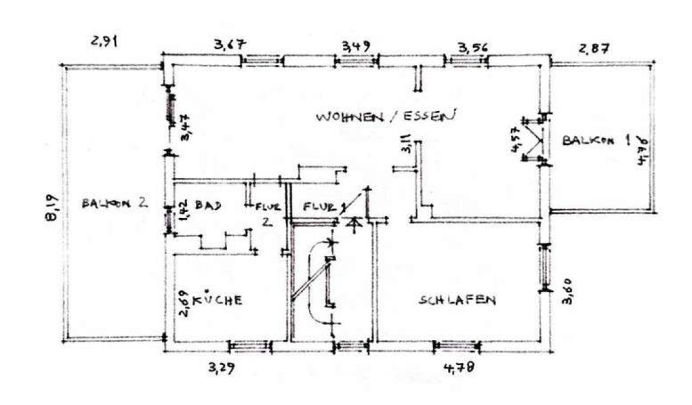 Grundriss Obergeschoss