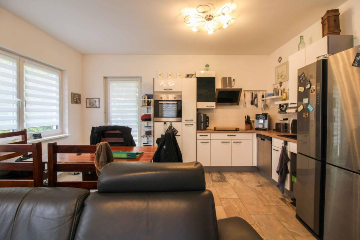 Küche und Essbereich