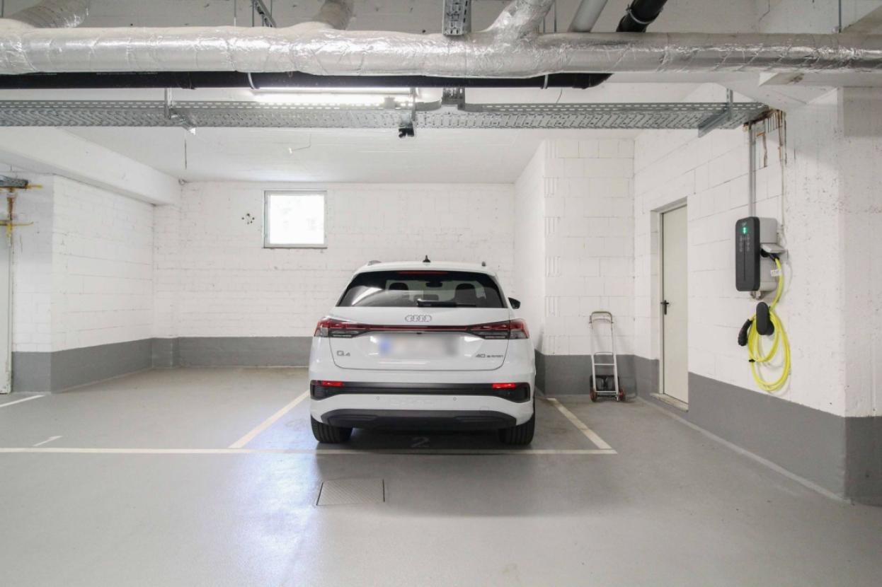 Stellplatz mit intiligenter Wallbax