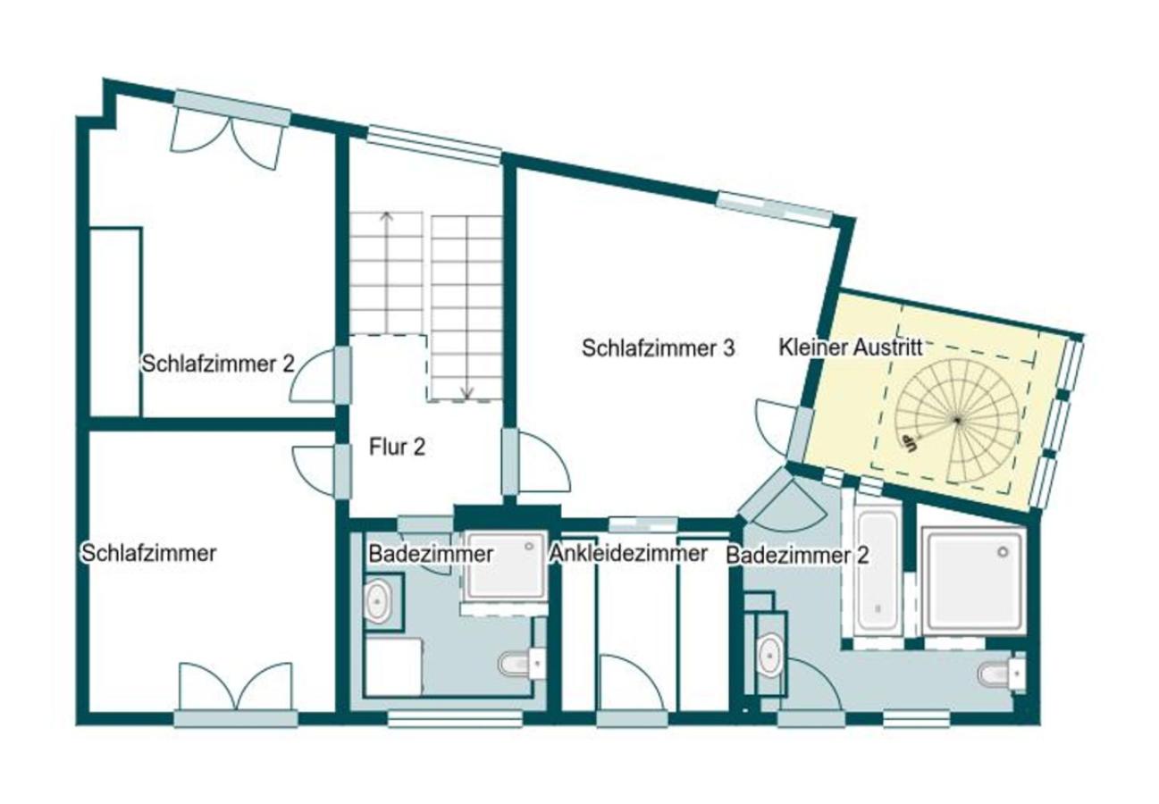 Grundriss Skizze 1.OG