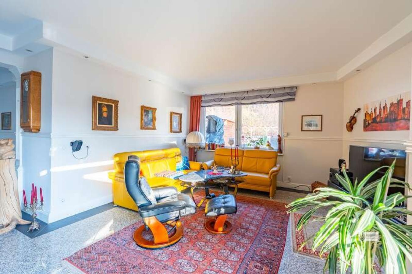 Fernsehecke im Wohnzimmer