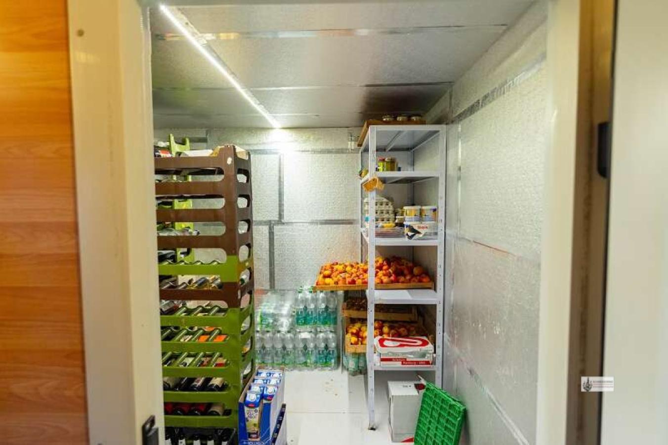 Kühlkammer in der Garage