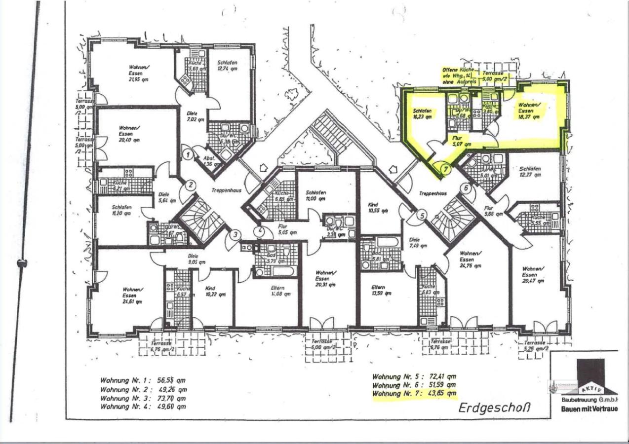 Grundriss Erdgeschoß