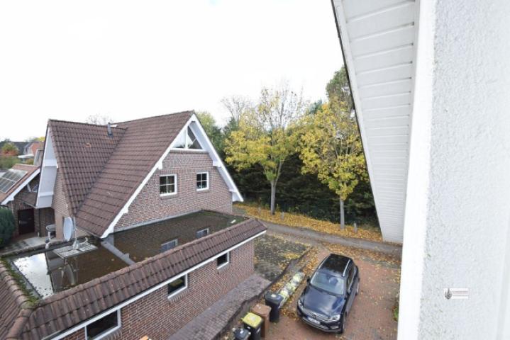 Blick in die Zufahrt