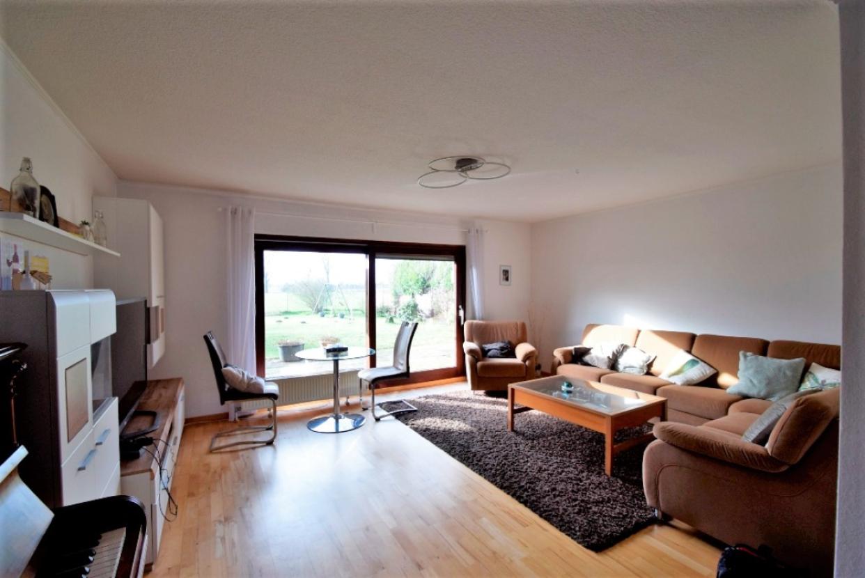 Zugang zur überdachten Terrasse