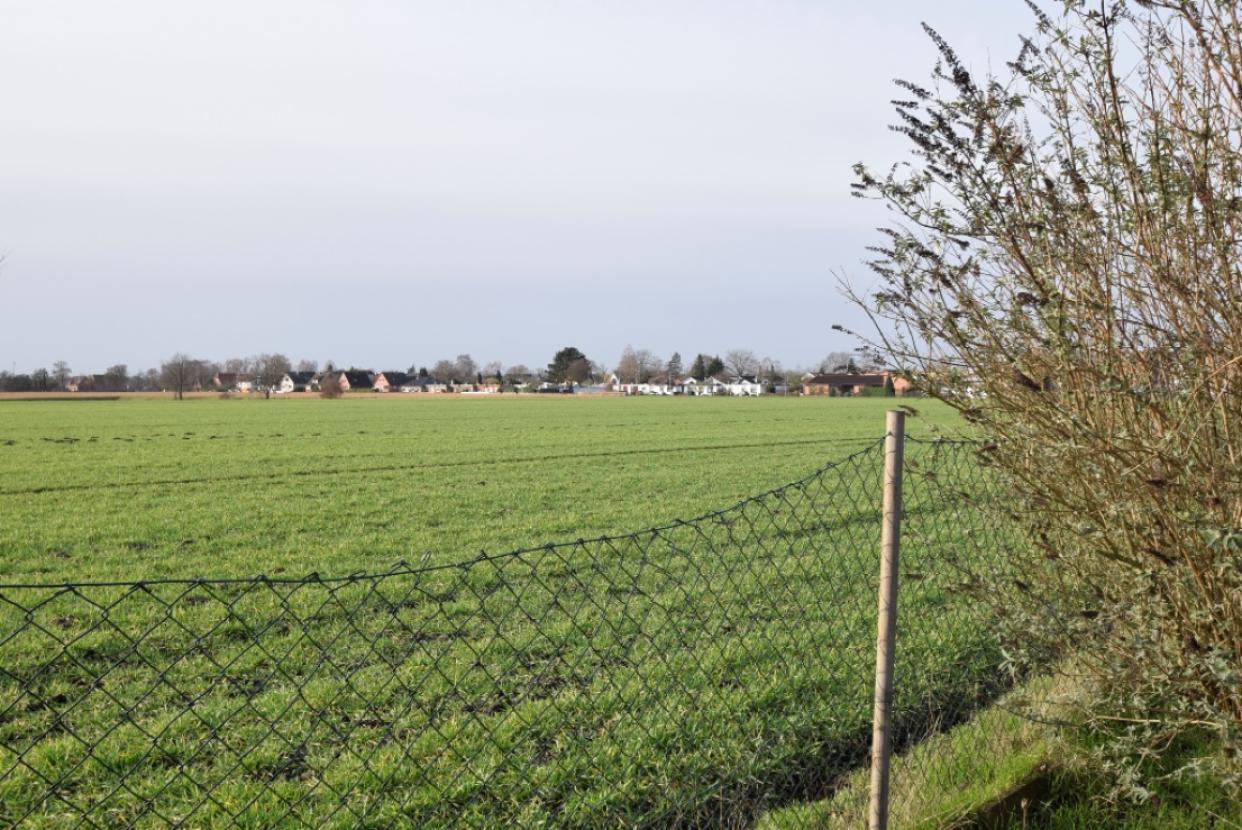 unverbauter Ausblick, die Umgebung lädt zu ausgiebigen Spaziergängen ein