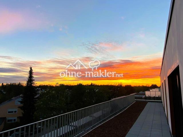 Dachterrasse Sonnenuntergang