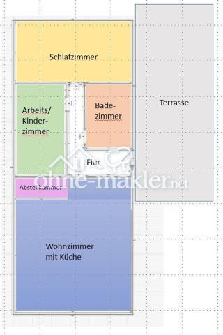 Grundriss nicht maßstabgetreu