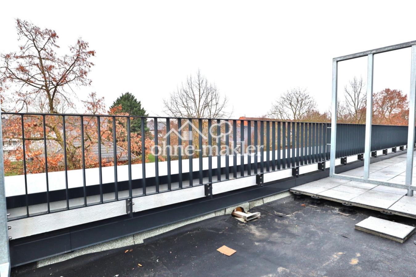 Ihre Dachterrasse im Bau