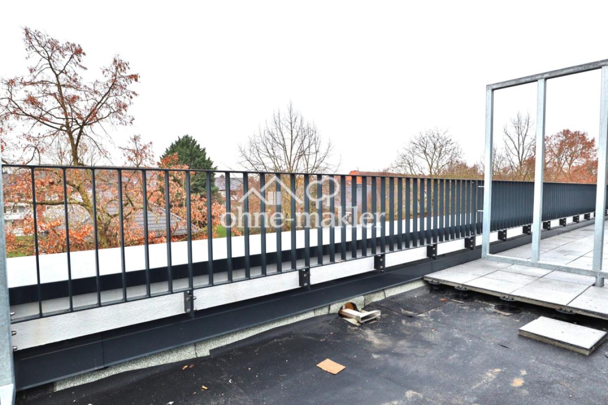 Ihre Dachterrasse im Bau