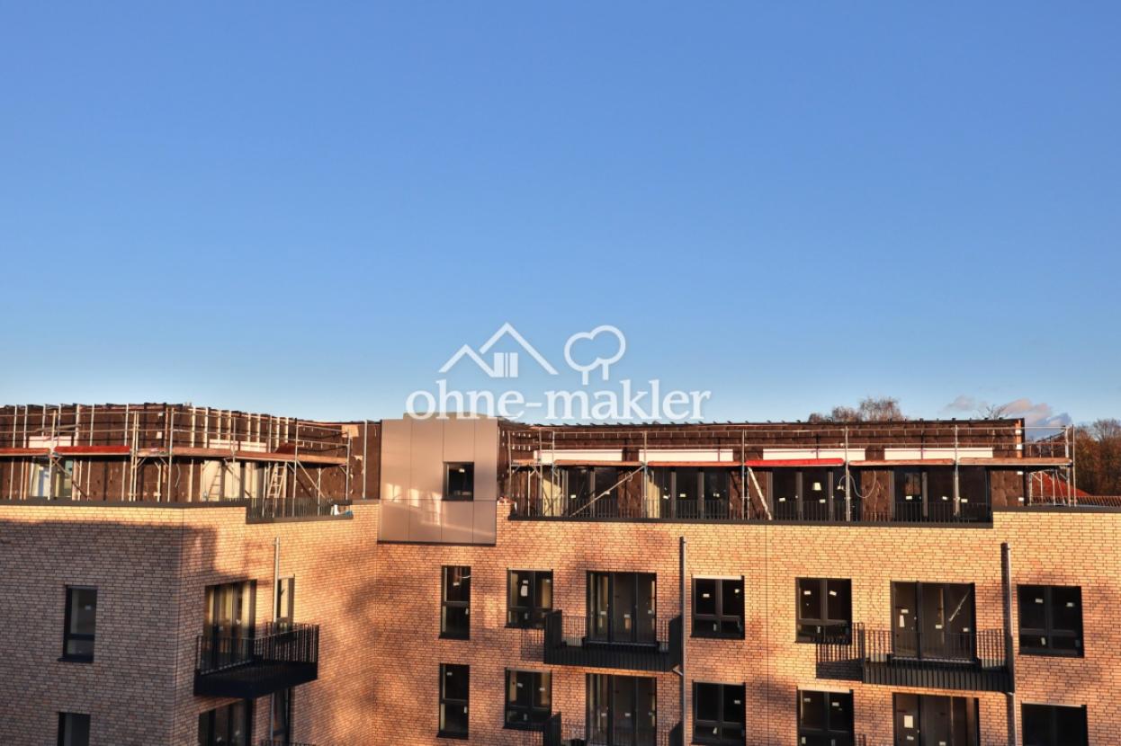 Klinkerfassade bei Abendsonne