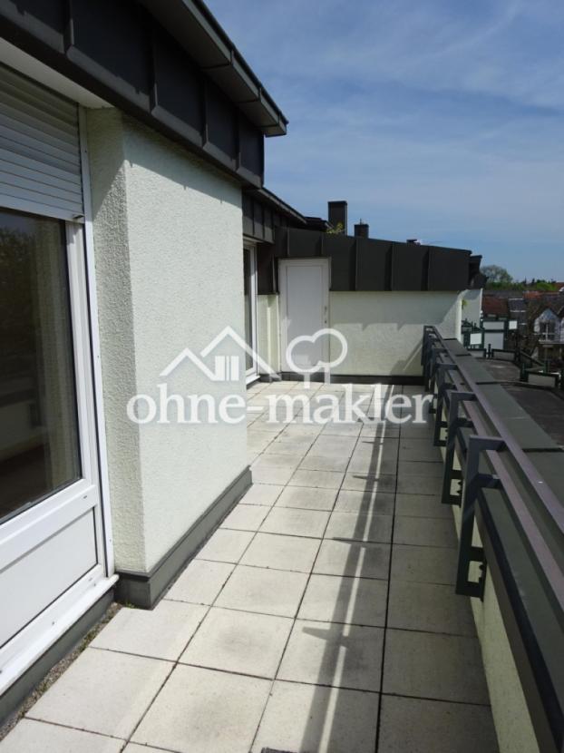 Dachterrasse Süd/Ost Seite