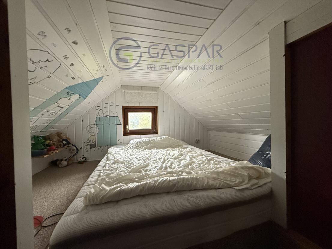 Schlafbereich Dachschräge