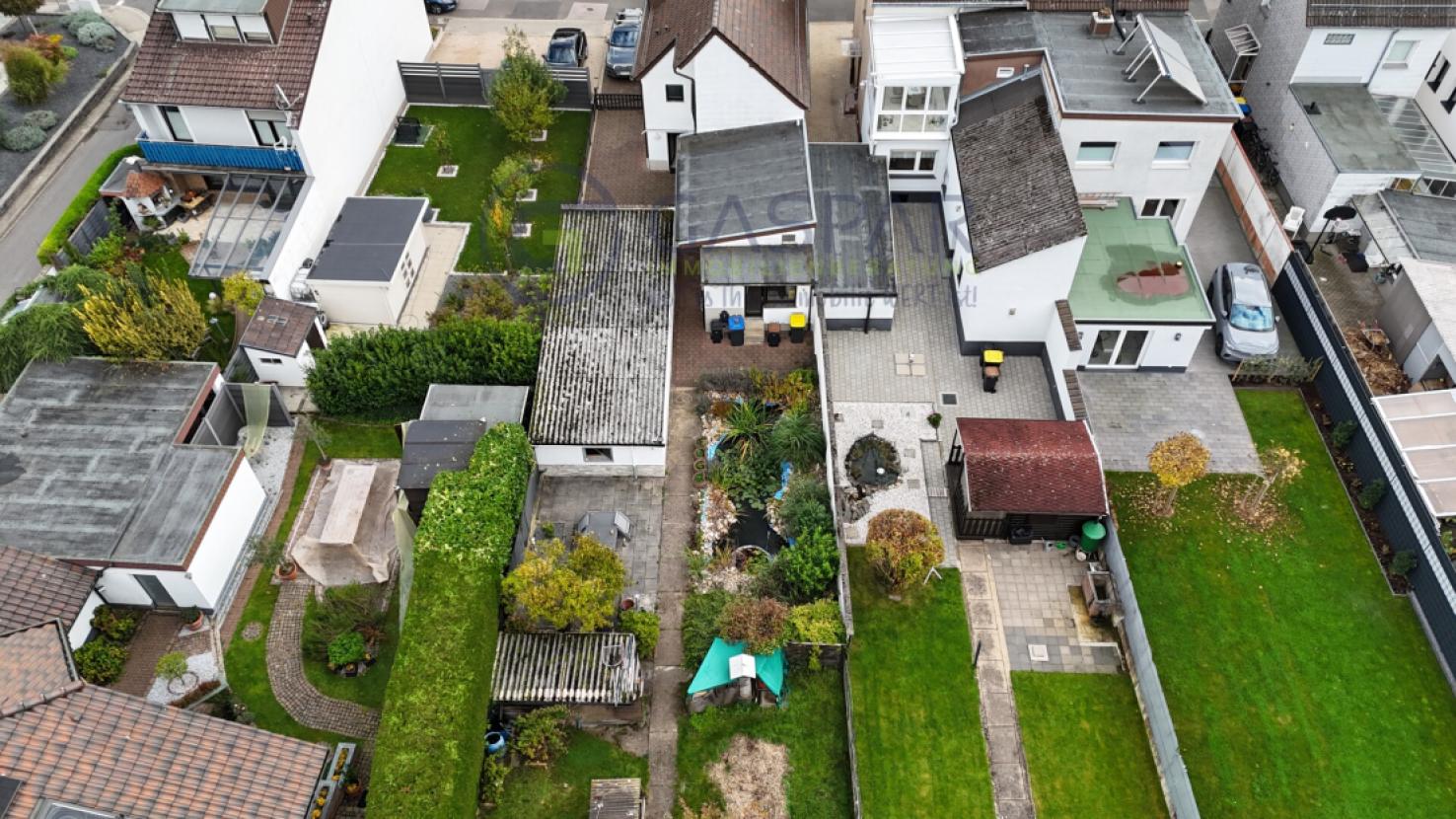 Luftaufnahme Gartenseite