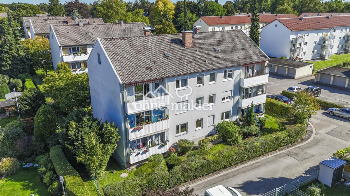 Haus mit Westbalkon