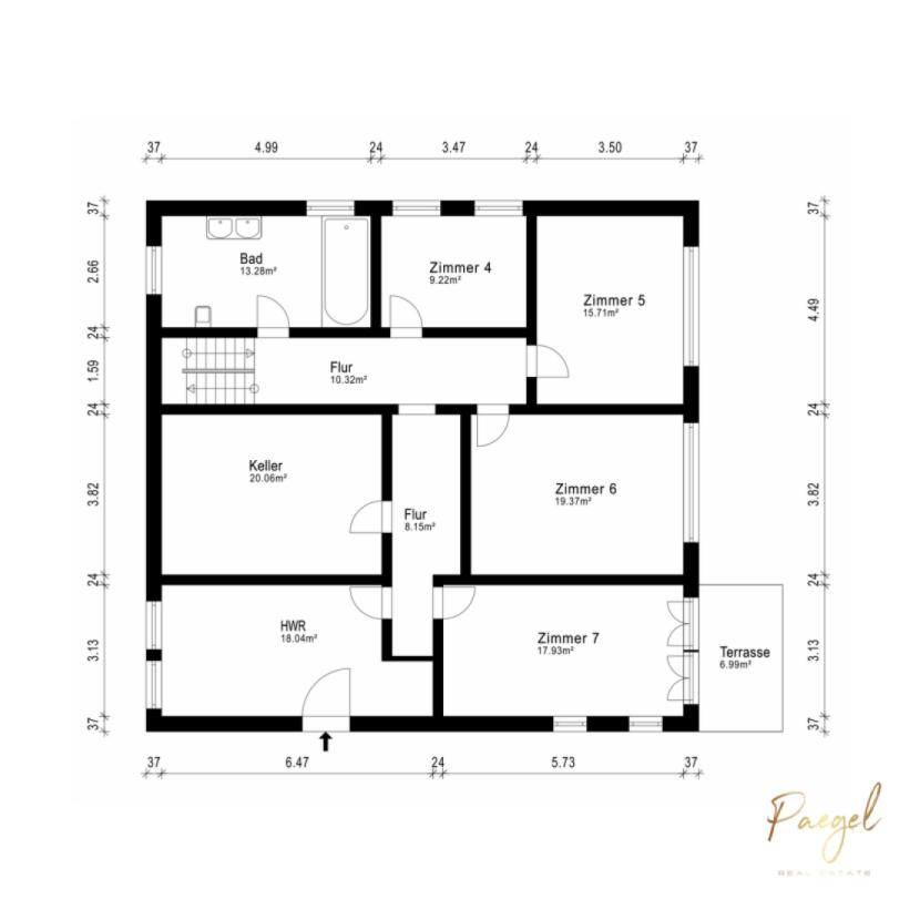 Grundriss Untergeschoss