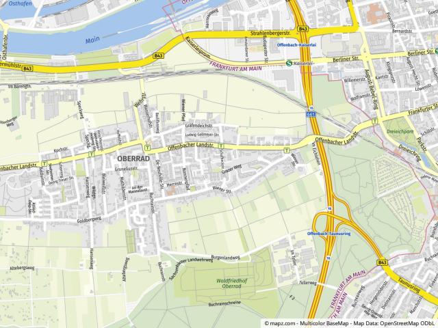 Geolyzer Kartenausschnitt