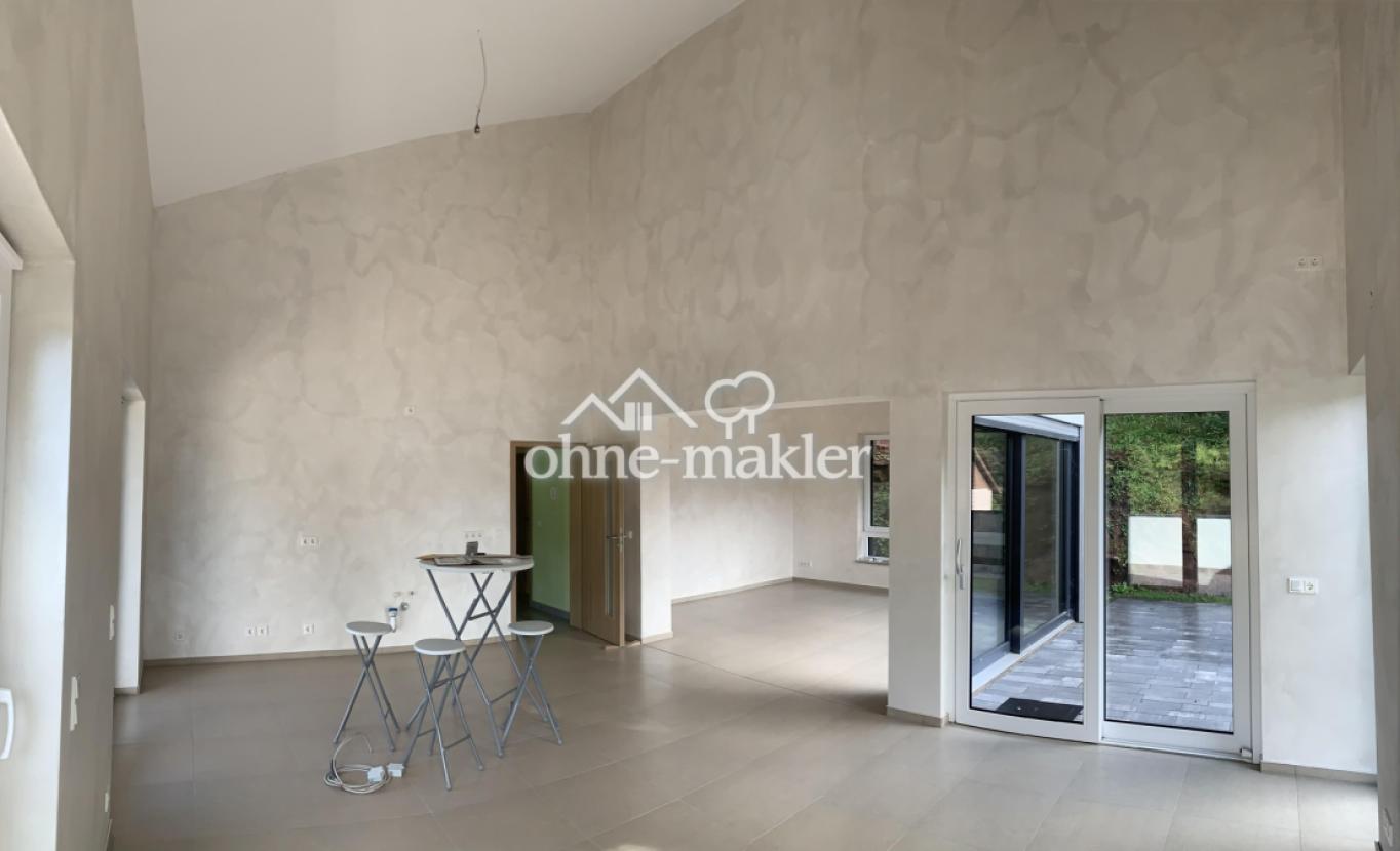 Ess.-, Küche, Blick Terrasse