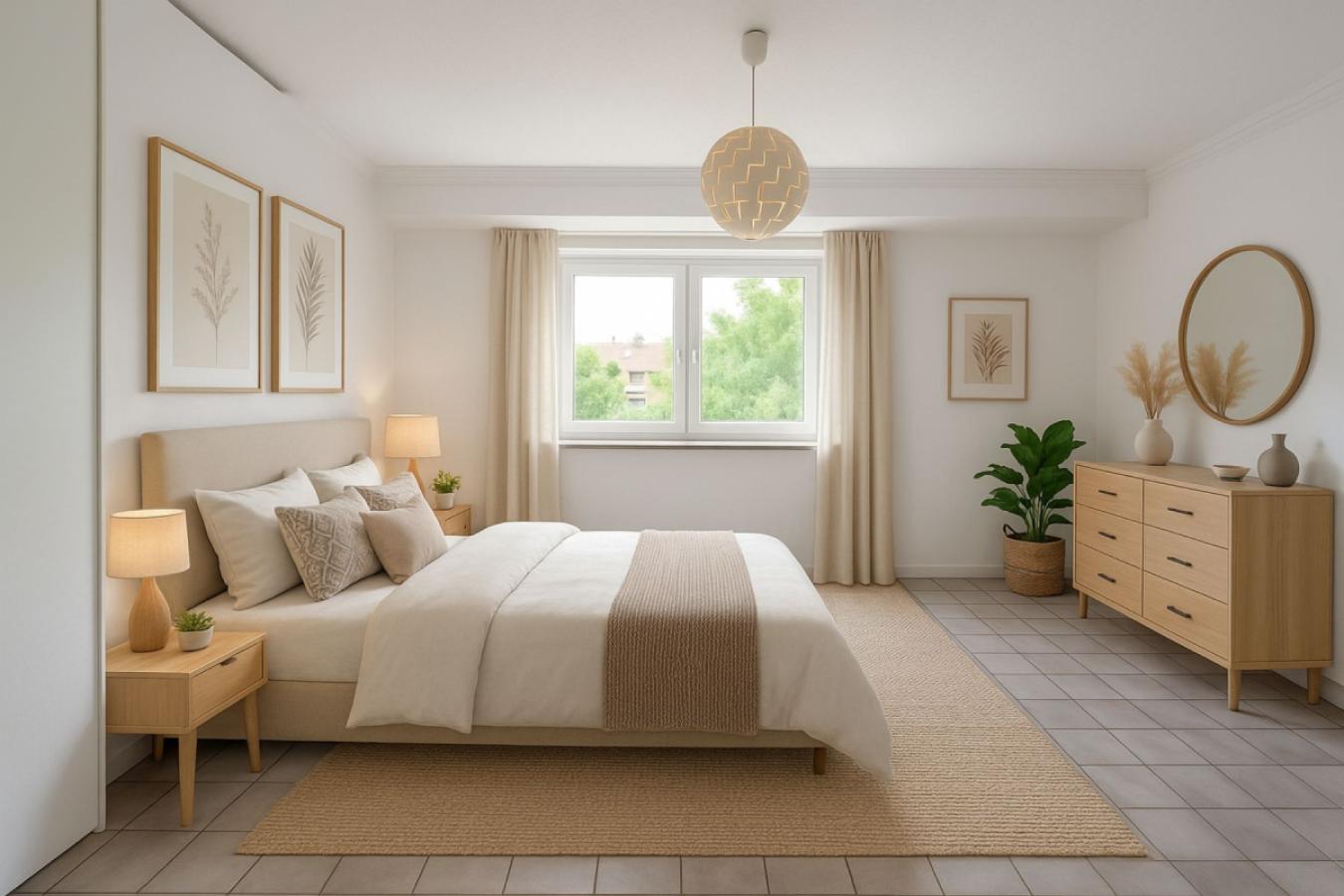 Visulisierung Schlafzimmer