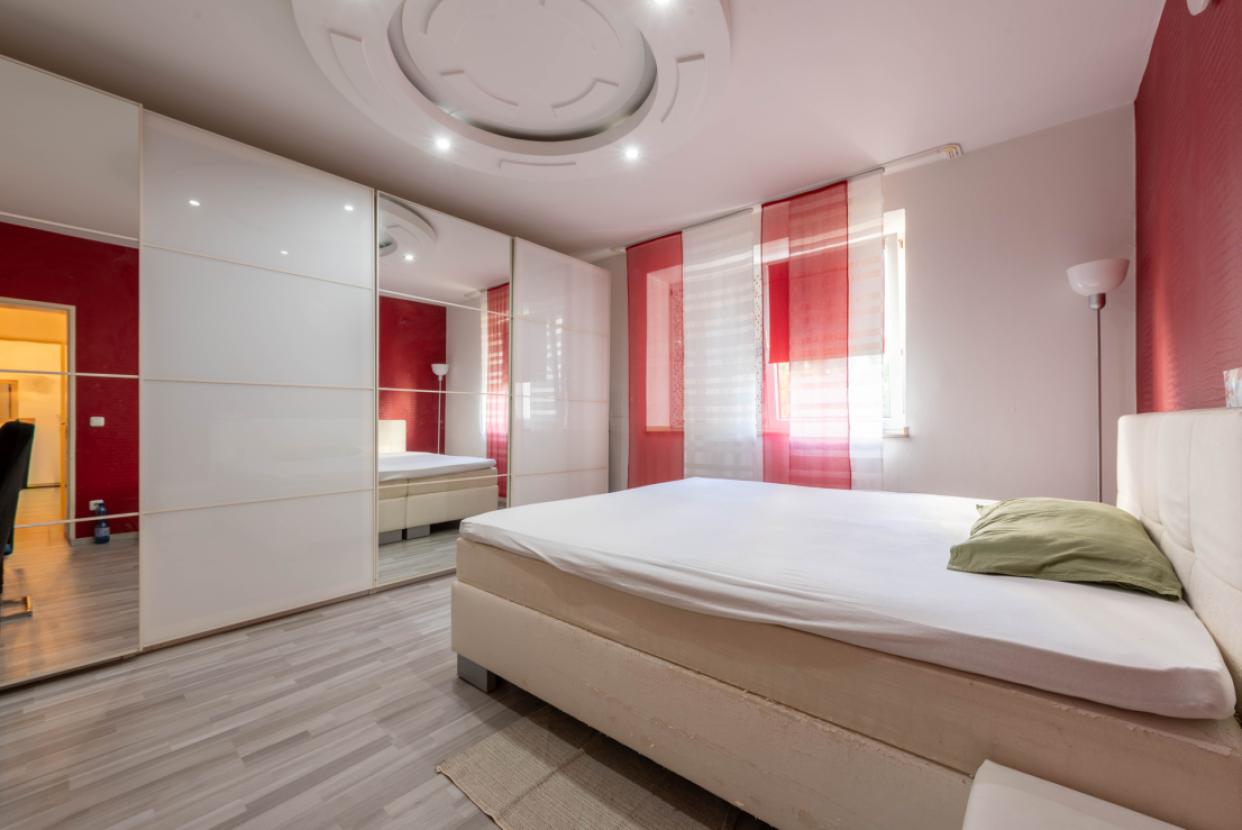 Ansicht Schlafzimmer