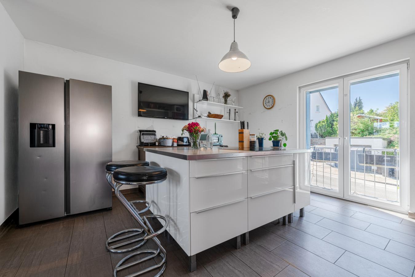 Ansicht offene Küche