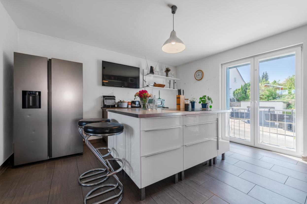 Ansicht offene Küche