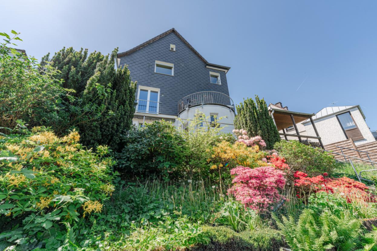 Rückwärtige Gebäudeansicht