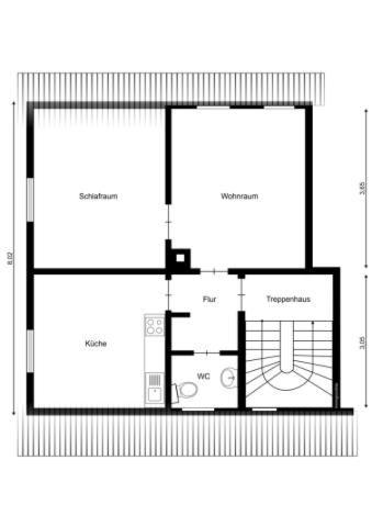 Bestand Dachgeschoss