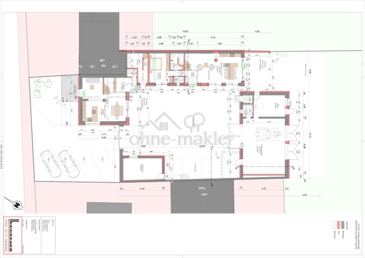 Genehmigte Planung EG