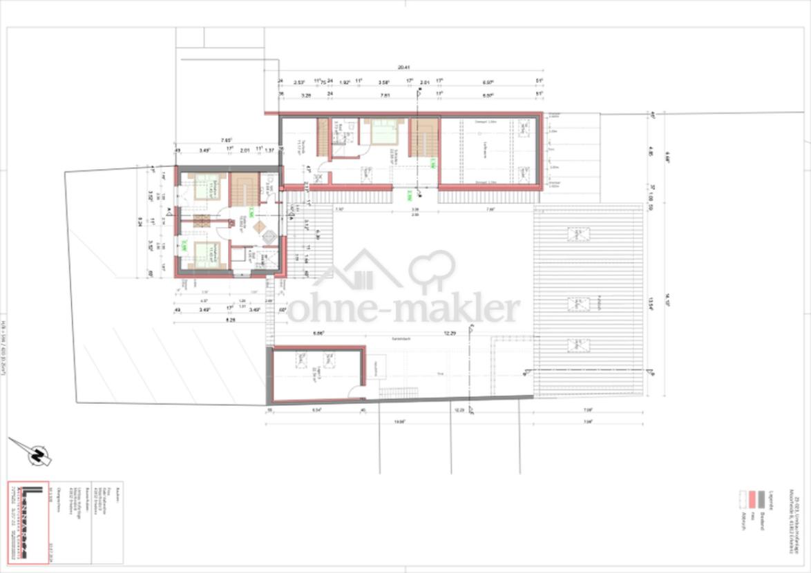 Genehmigte Planung OG