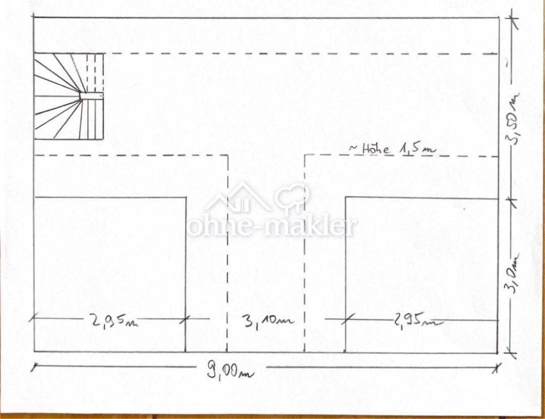 Grundriss Dachgeschoss