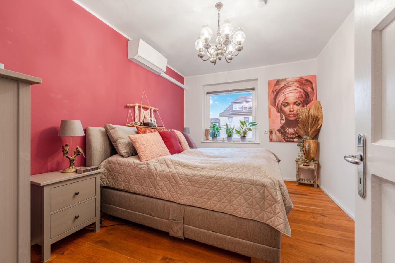 Ansicht Schlafzimmer