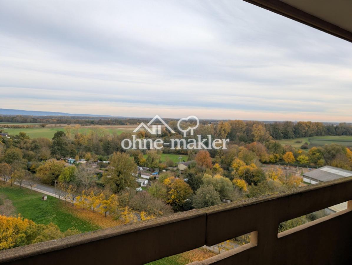 Ausblick Wohnzimmer Balkon 