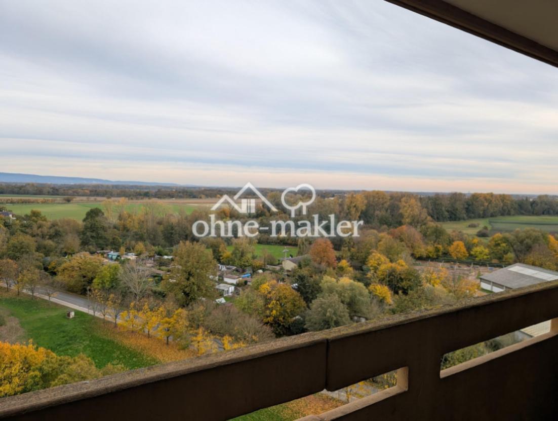 Ausblick Wohnzimmer Balkon 