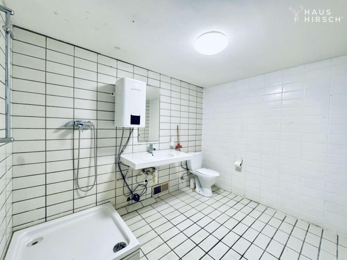 Souterrain Bad mit Dusche