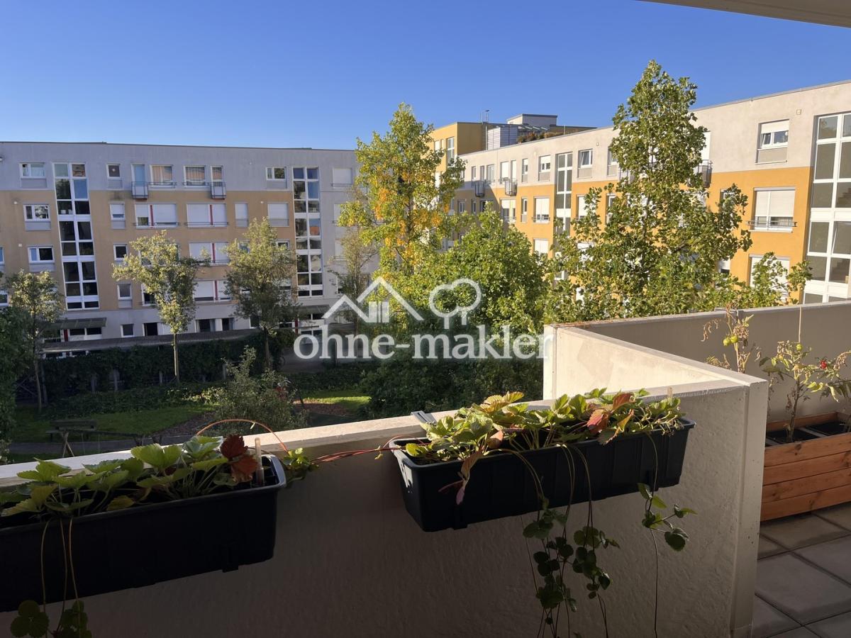 Aussicht Südbalkon Innenhof
