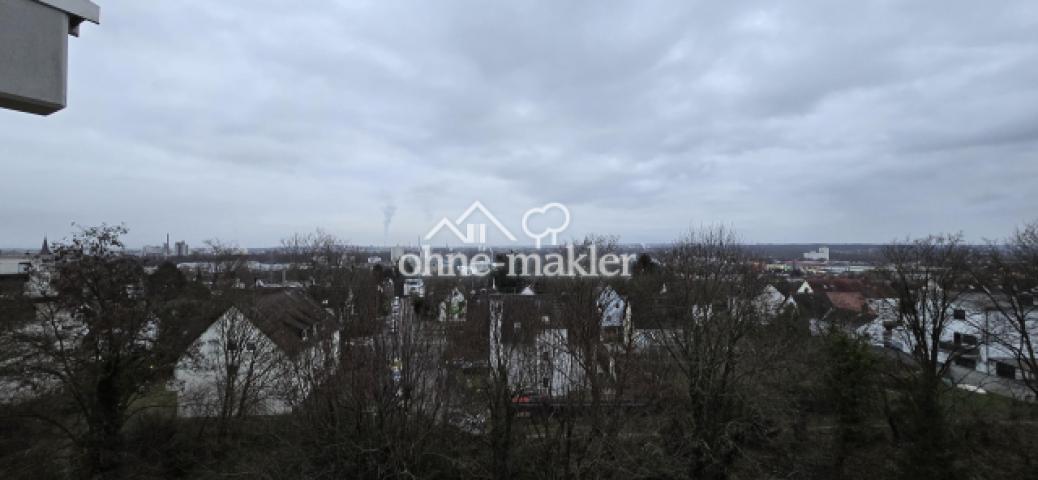 Ausblick vom Balkon (6.OG)