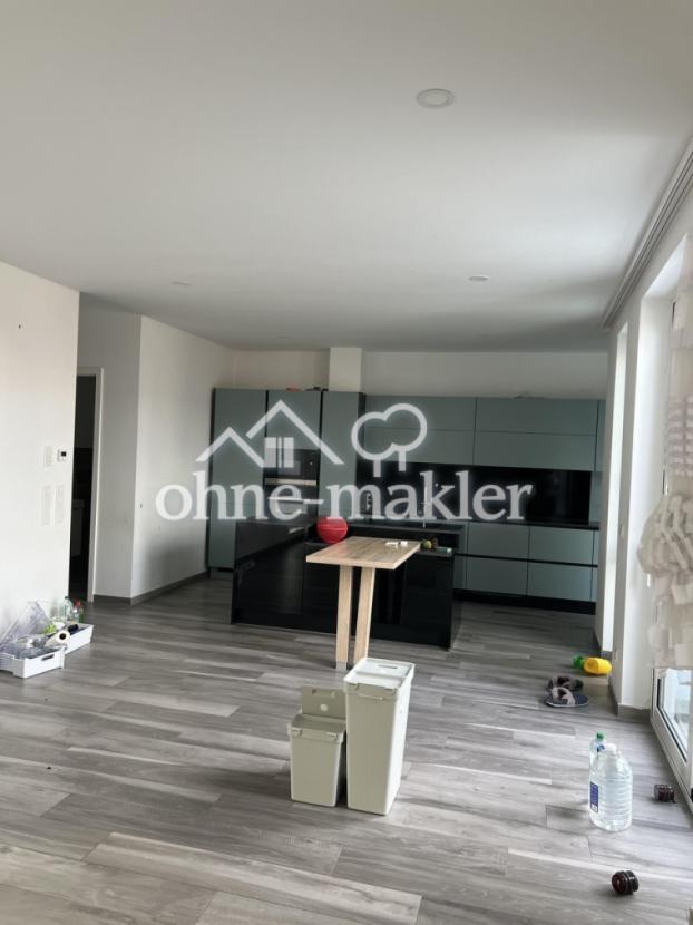 Einbauküche mit Insel