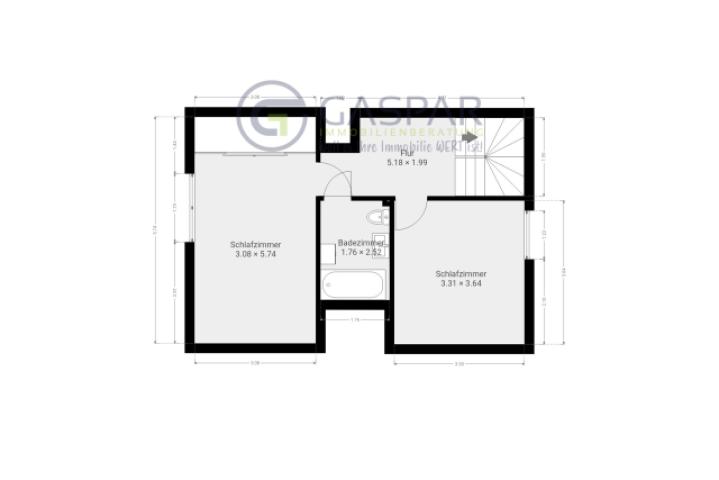 Grundriss Obergeschoss